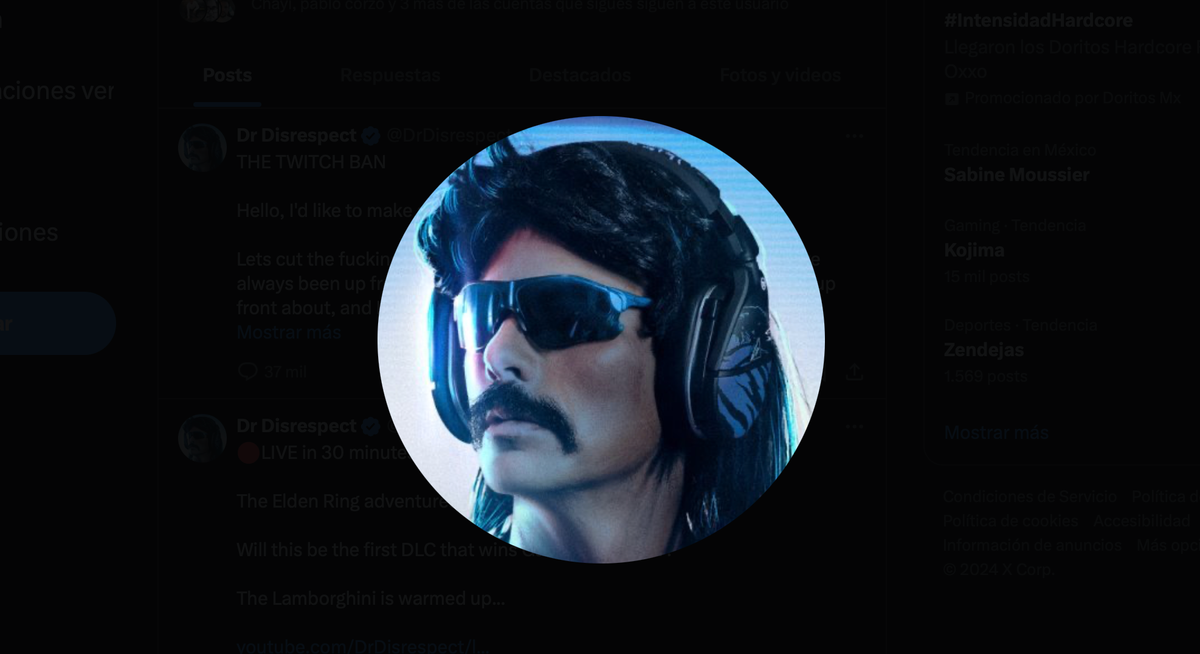 El misterio de Dr Disrespect: ¿Por qué fue baneado de Twitch?